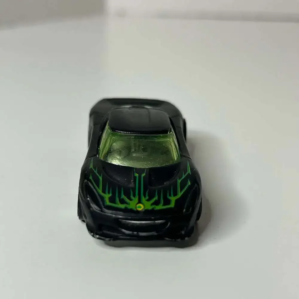Hot Wheels Lotus Project M250 Black Diecast Car with Green Graphics
